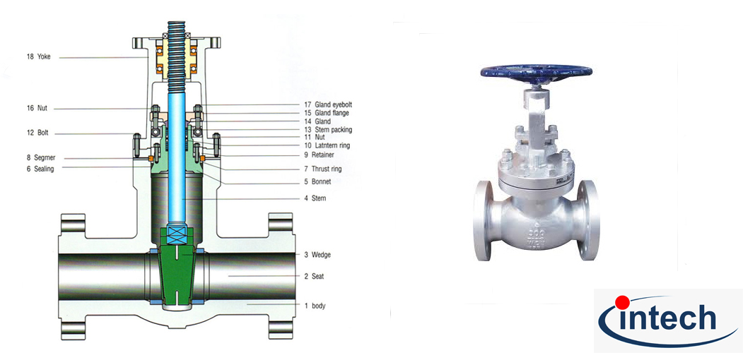 Intechvalve pressure seal globe valve main